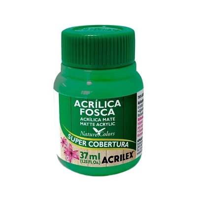 TINTA ACRILICA FOSCA 37ML VERDE GRAMA 582 - ACRILEX