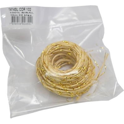 CORDA DE SISAL N°10 CRU/PALHA ROLO 10M 1414 - ARAMEX