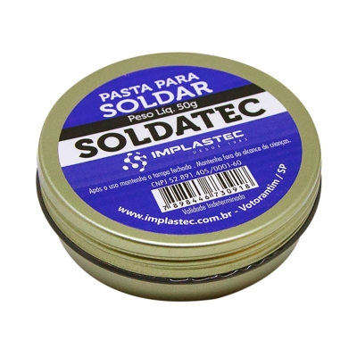 PASTA DE SOLDA 50G - IMPLASTEC