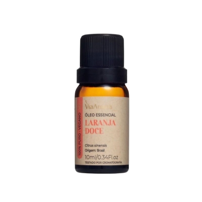 OLEO ESSENCIAL 10ML LARANJA DOCE - VIA AROMA